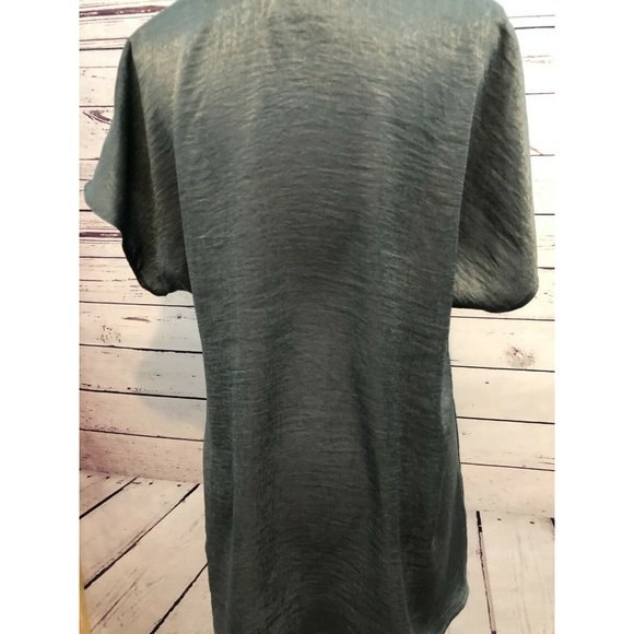 Show‎ Me Your Mumu Shirt size Small Tunic Green - Picture 6 of 7